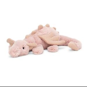 Jellycat Pink Plush Dragon